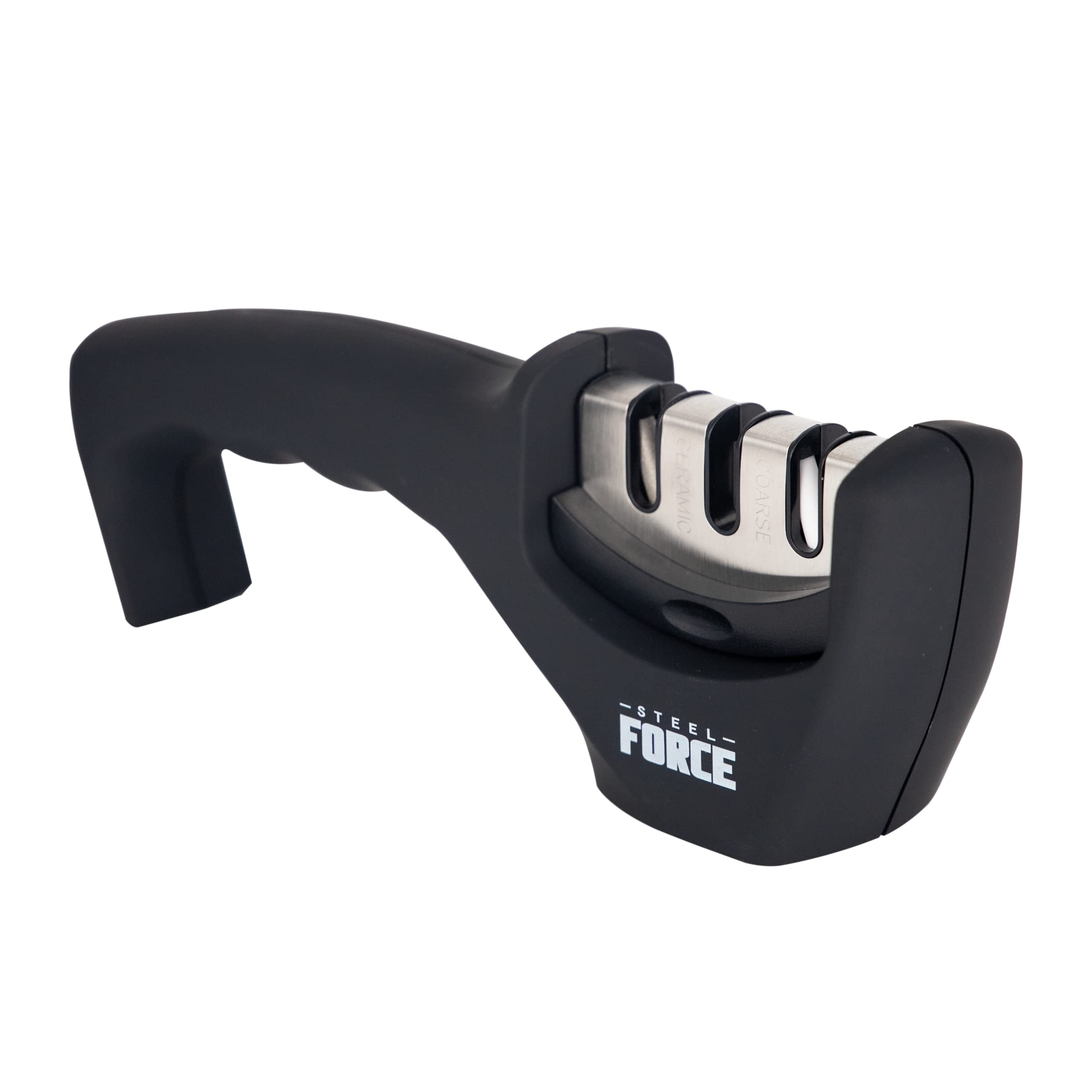 Steel Force KS03 4-in-1 Knife Sharpener with Cut-Resistant Glove Black - Image 5