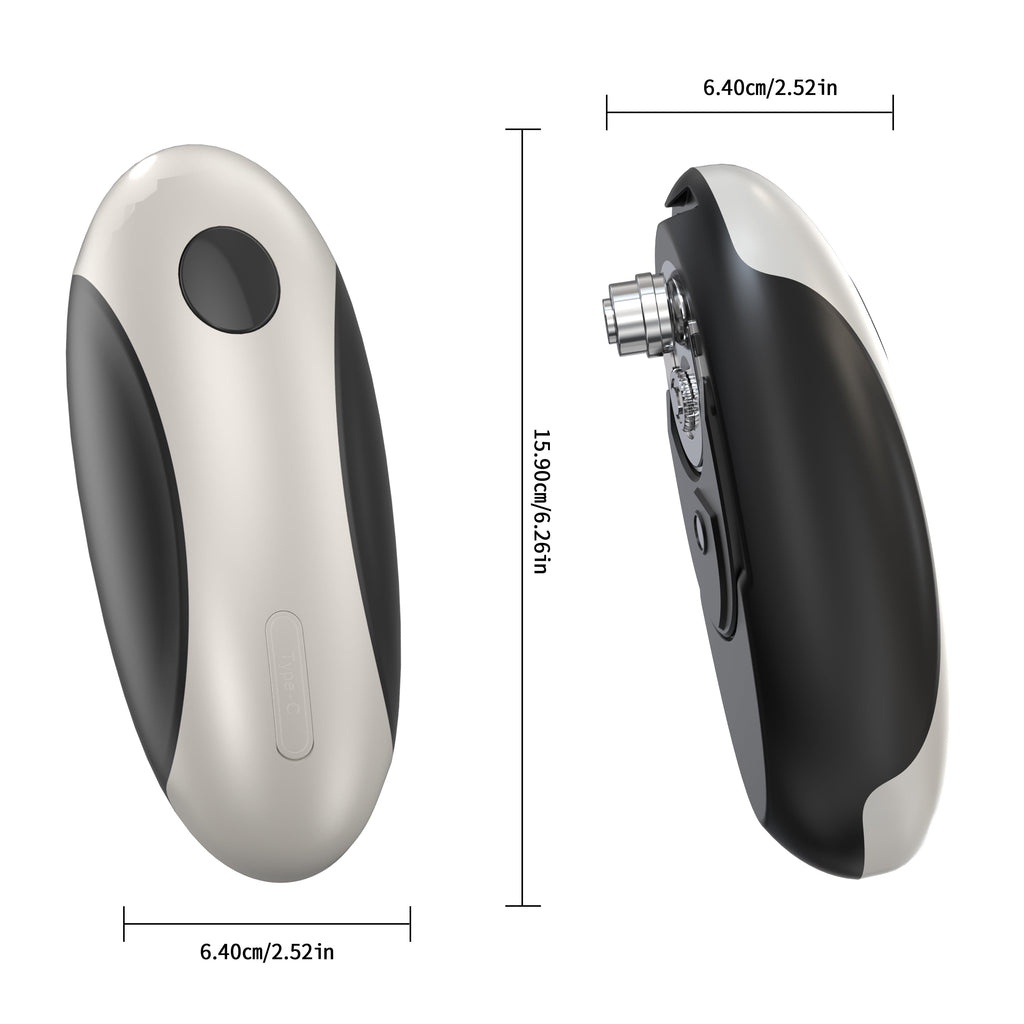 MSAS Electric Can Opener - USB Rechargeable Automatic Opener, Hands-Free Safe Design for All Can Sizes, Smooth Edge K... - Image 4