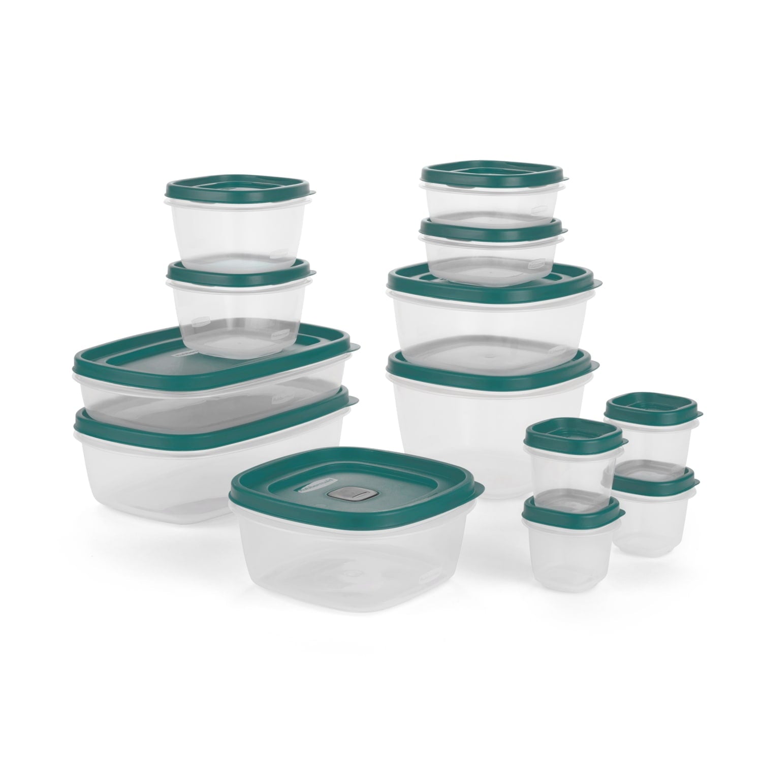 Rubbermaid EasyFindLids 26pc Set with Vents, Blue Spruce - Image 2