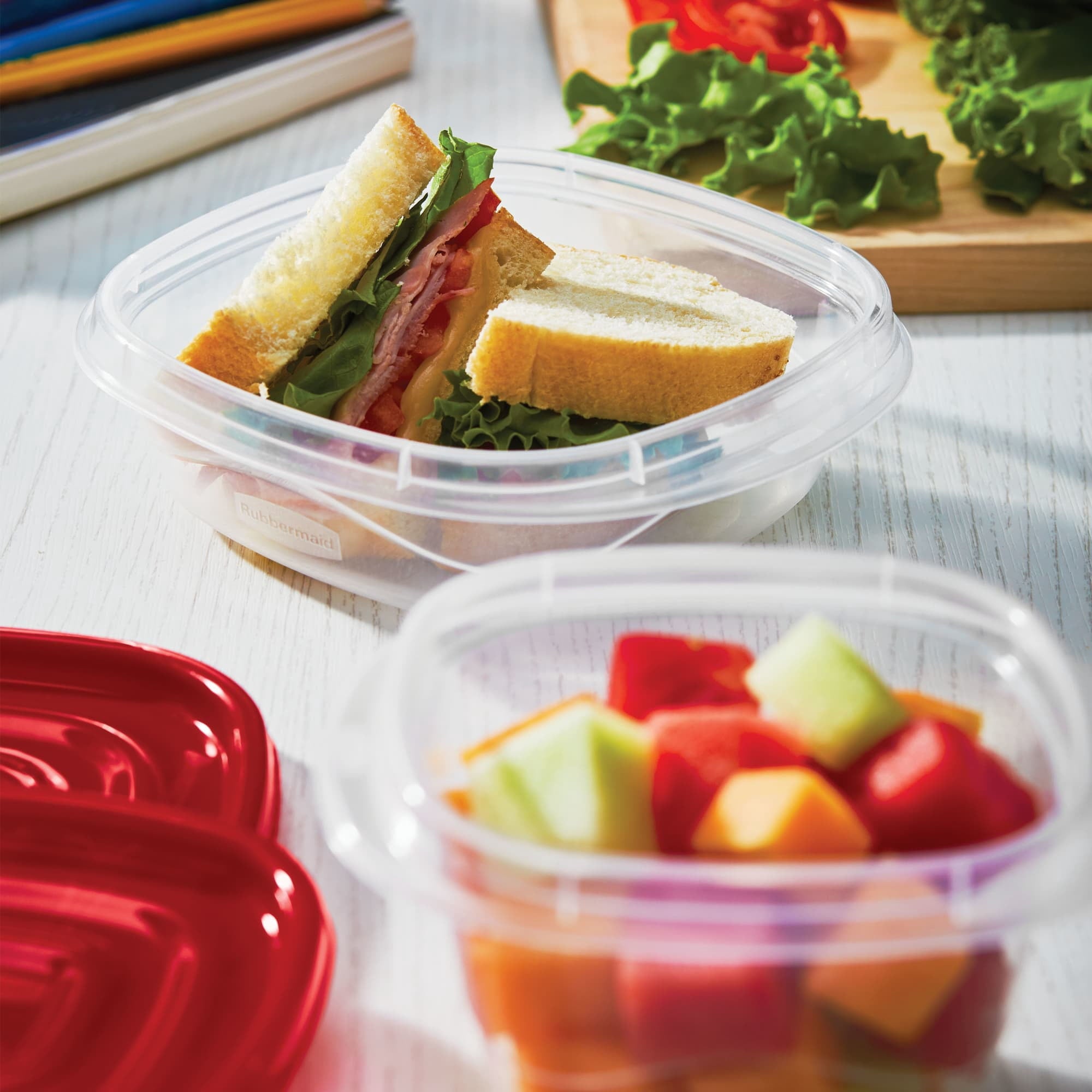 Rubbermaid TakeAlongs Food Storage Containers, 16 Piece Set - Image 4