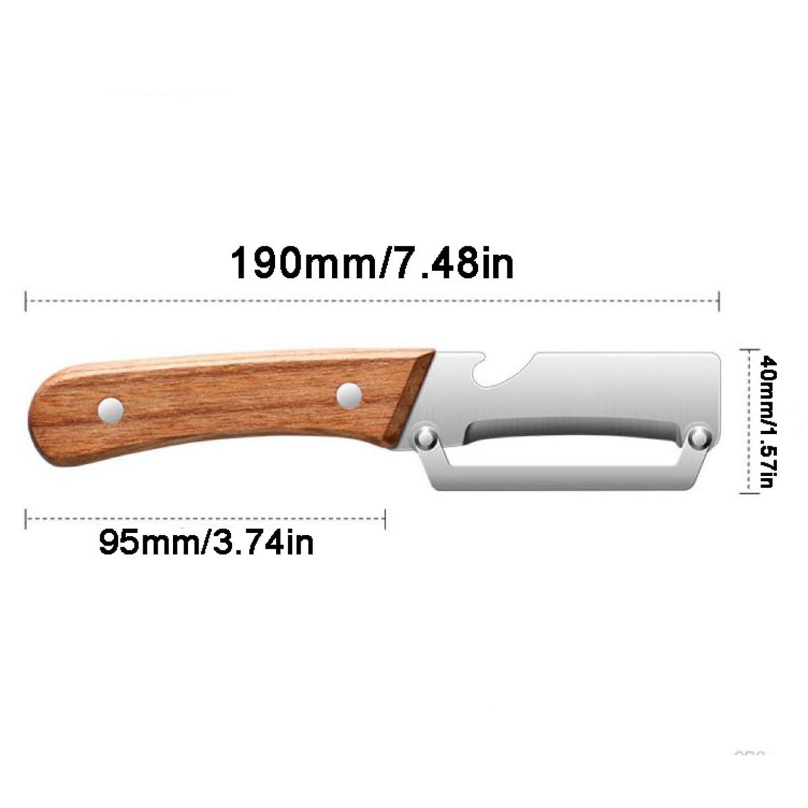 Multi-Functional Vegetable Peeler Kitchen Tool Easy Grip for Effortless Peeling Cooking Essential for Home Chefs - Image 5