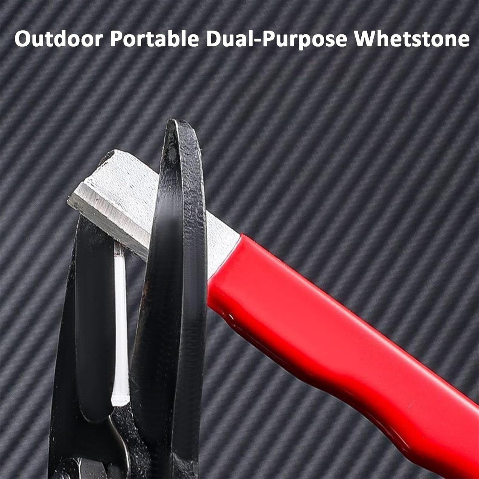 Tungsten Carbide Blade Sharpener, Portable Garden Tool Sharpener Lightweight Sharpener for Pruning Shears Scissors Cl... - Image 4