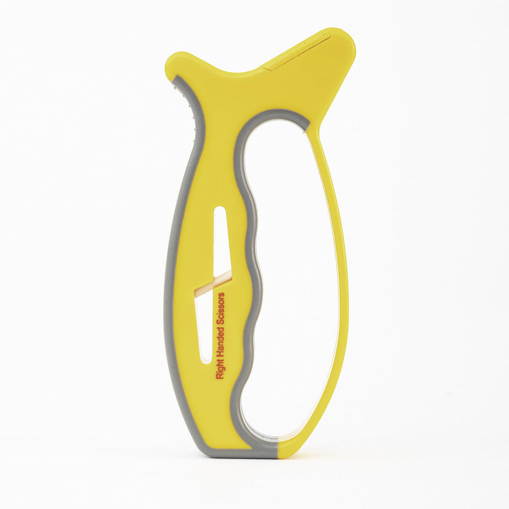 Smith’s 50170 JIFFY V-Sharp Knife & Scissors Sharpener | Yellow & Grey - Image 6