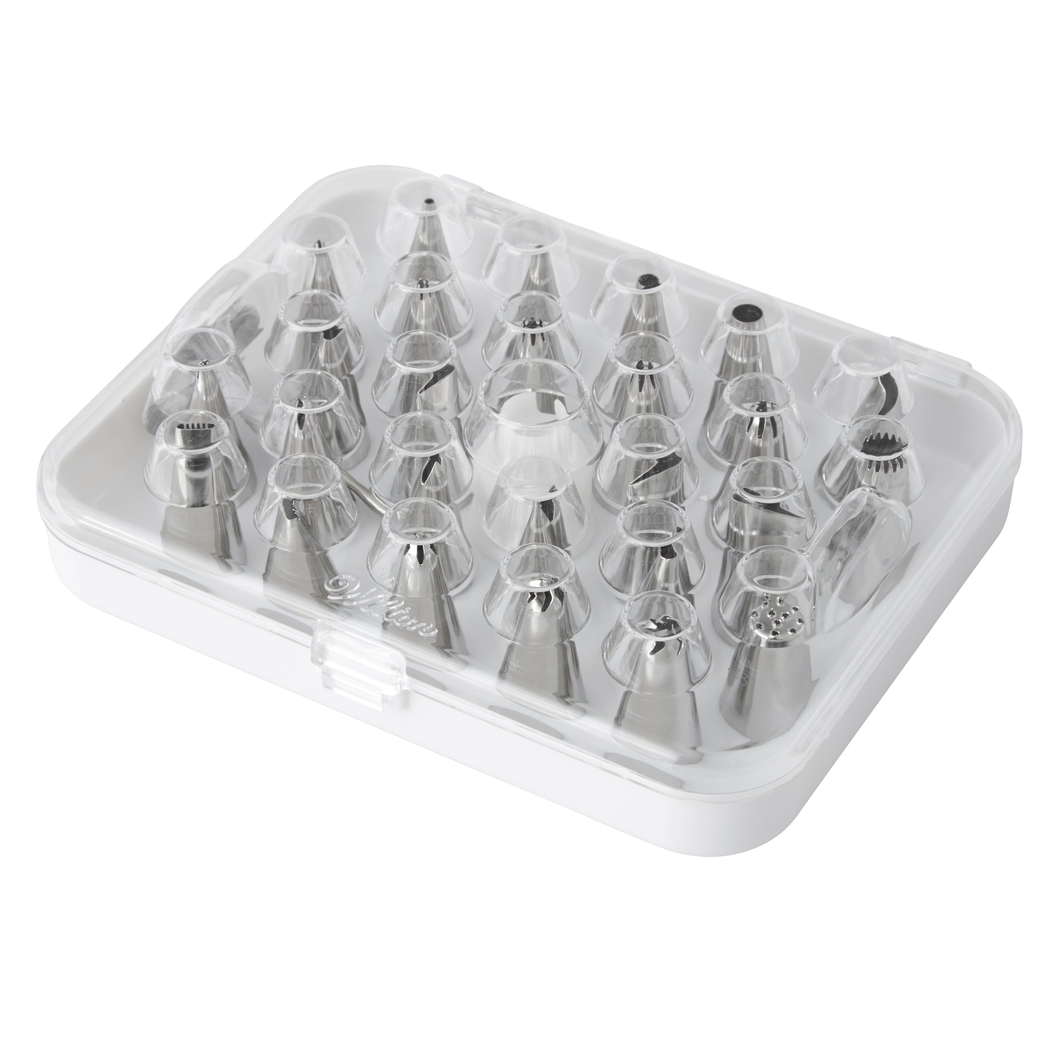Wilton Deluxe Decorating Tip Set, 29-Piece, Stainless Steel and Plastic - Image 4