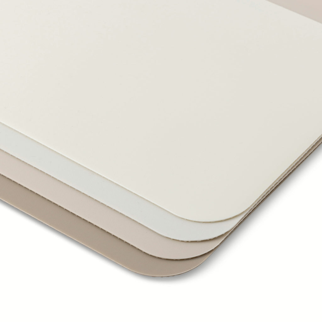 Thyme & Table 4-Piece Poly Cutting Mats SM 7.5"x11.4", MD 9.8"x13.4" - Cream - Image 3