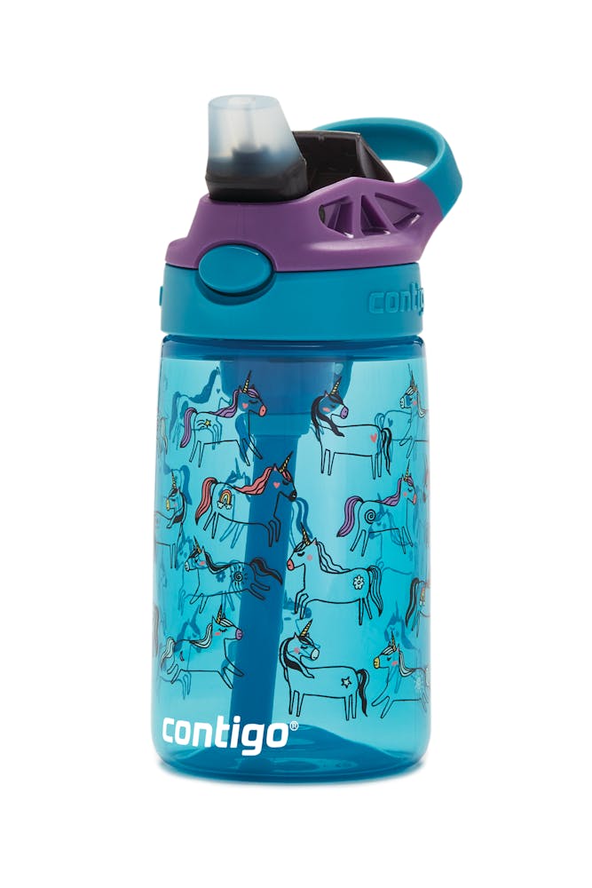 kids cleanable auto spout water bottle