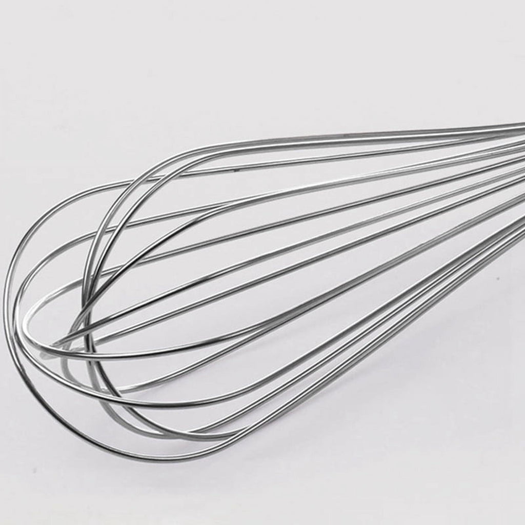 3 Pack Whisk Egg Stainless Steel Set 8"10"12" for Cooking Kitchen Strong Handles Balloon Wire Egg Beater for Stirring... - Image 2