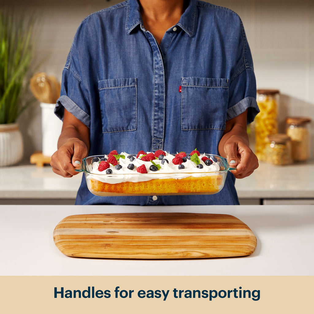 Pyrex Basics 2 Piece Bakeware Value Pack, 3qt and 2qt Oblongs - Image 5
