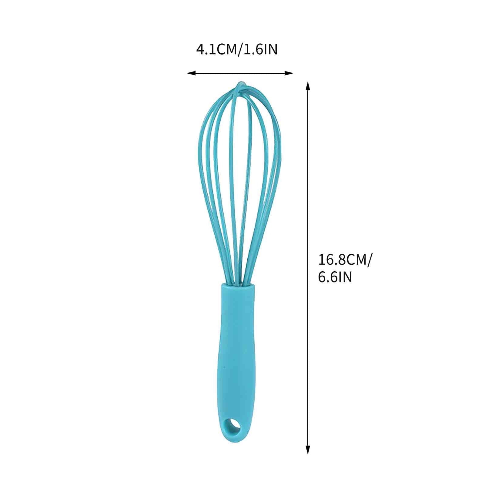 KQJQS Stainless Steel 6" Mini Whisk, Sturdy Wire Kitchen Utensil for Whipping, Mixing, and Combining Batters & Dry In... - Image 2