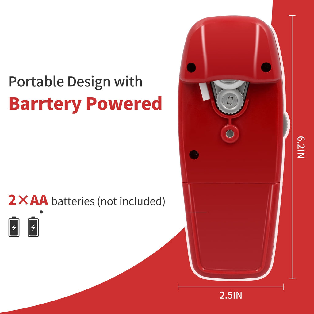 Sentryse Electric Can Opener, One-Touch, Hands-Free Automatic Can Openers for Kitchen, Smooth Edge Safe for Food Prep... - Image 4