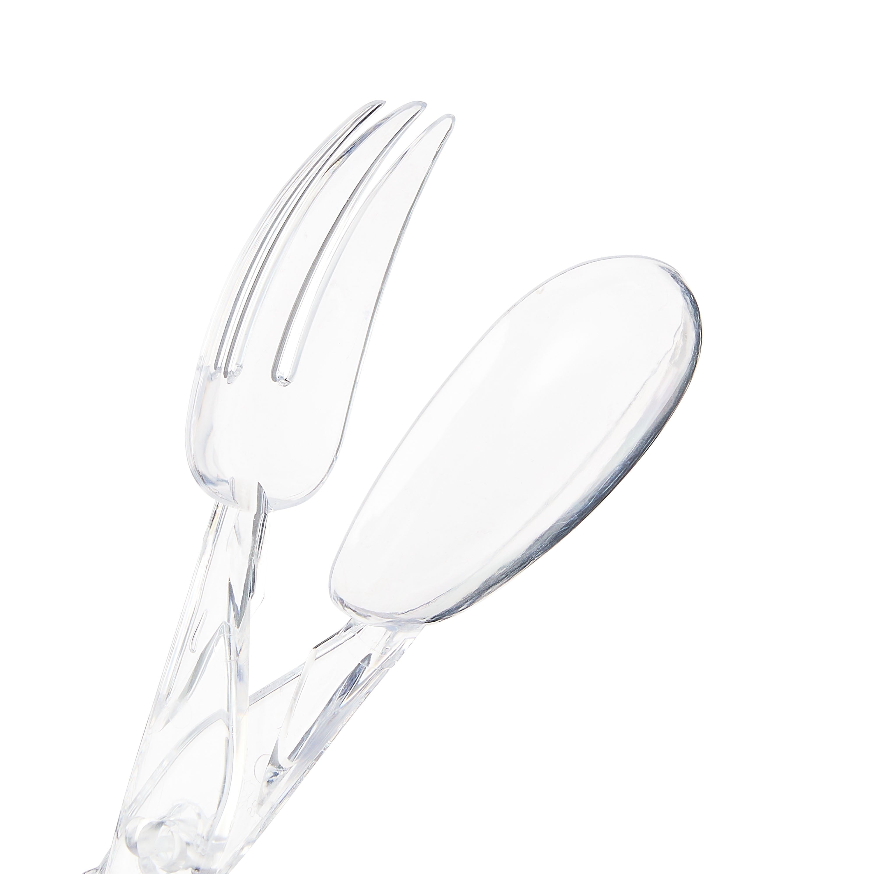 Clear Plastic Salad Tongs, 11", by Way To Celebrate - Image 4
