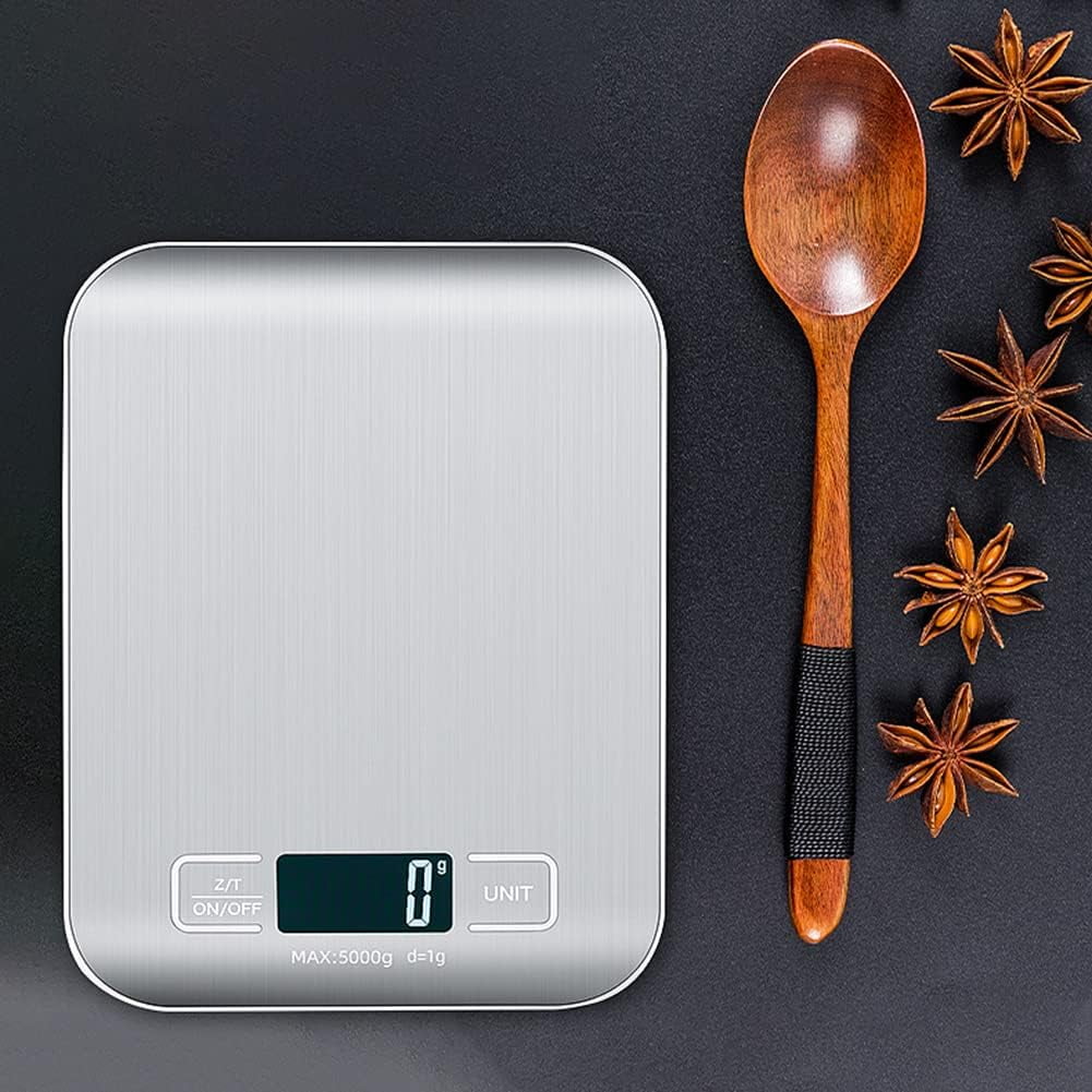 Food Scale Digital Kitchen Scale with 1g/0.05oz Precise Graduation, 5 Units LCD Display Scale for Cooking/Baking in K... - Image 3
