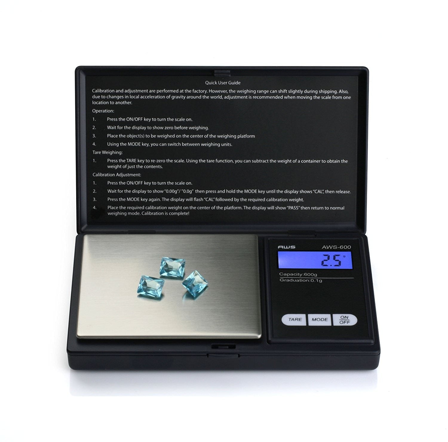 CozyBox Herb and Spice Cooking Food Kitchen Diet Scale Pocket Sized Digital Gram Scale Portable Jewelry Weight Scale - Image 2