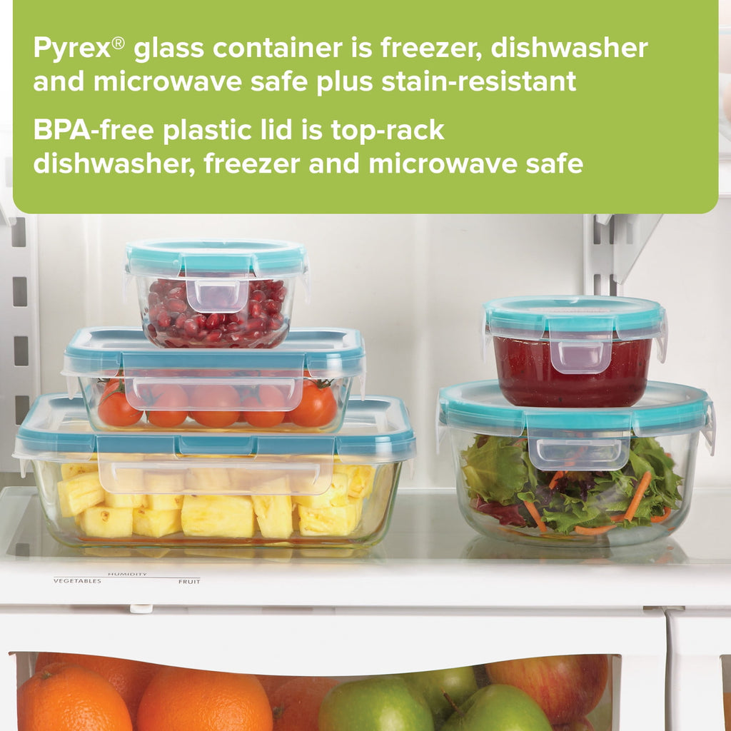 Snapware Total Solution Glass Storage Set, 10 Piece - Image 5