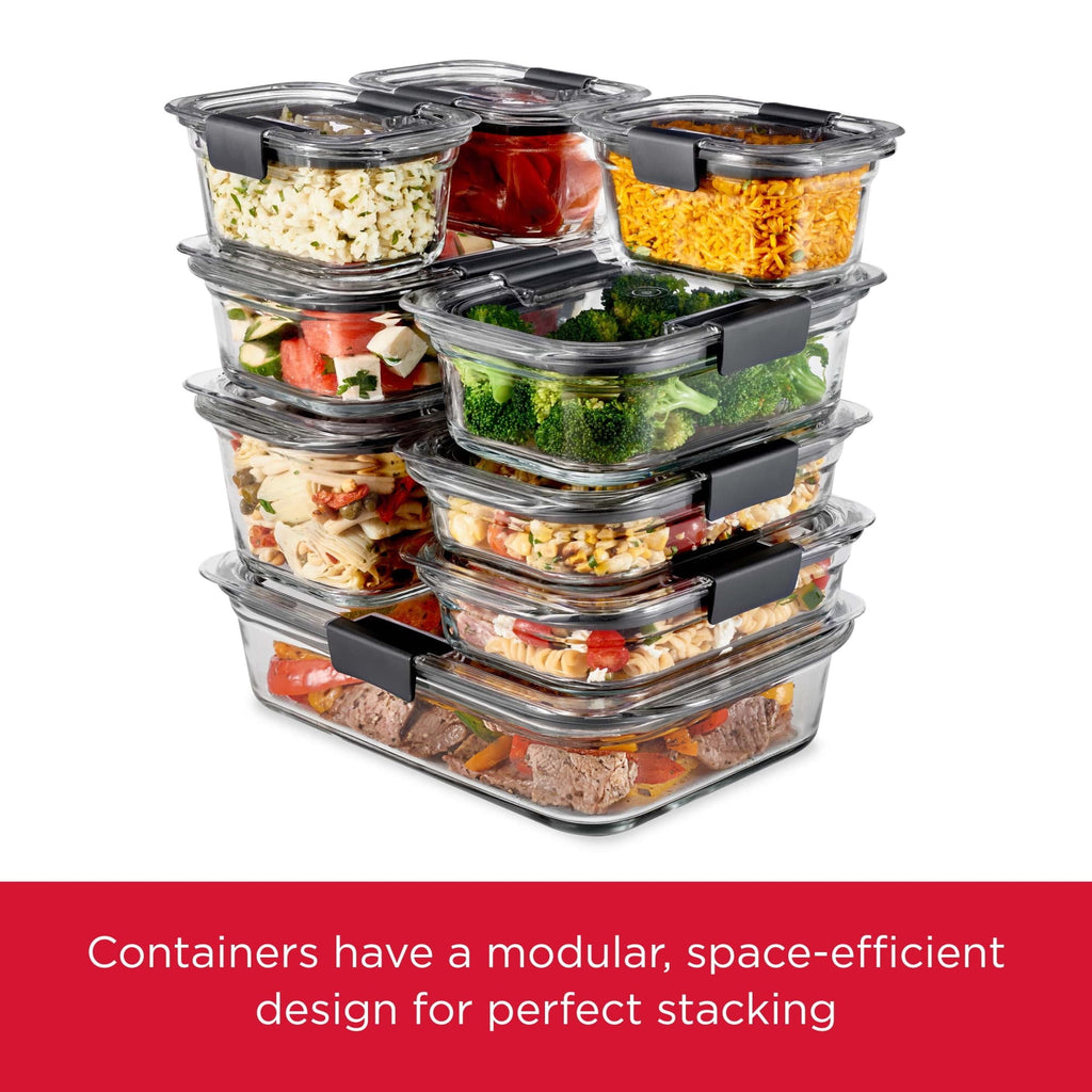 Rubbermaid Brilliance 1.3 Cup Stain-Proof Food Storage Container, Set of 2 - Image 6