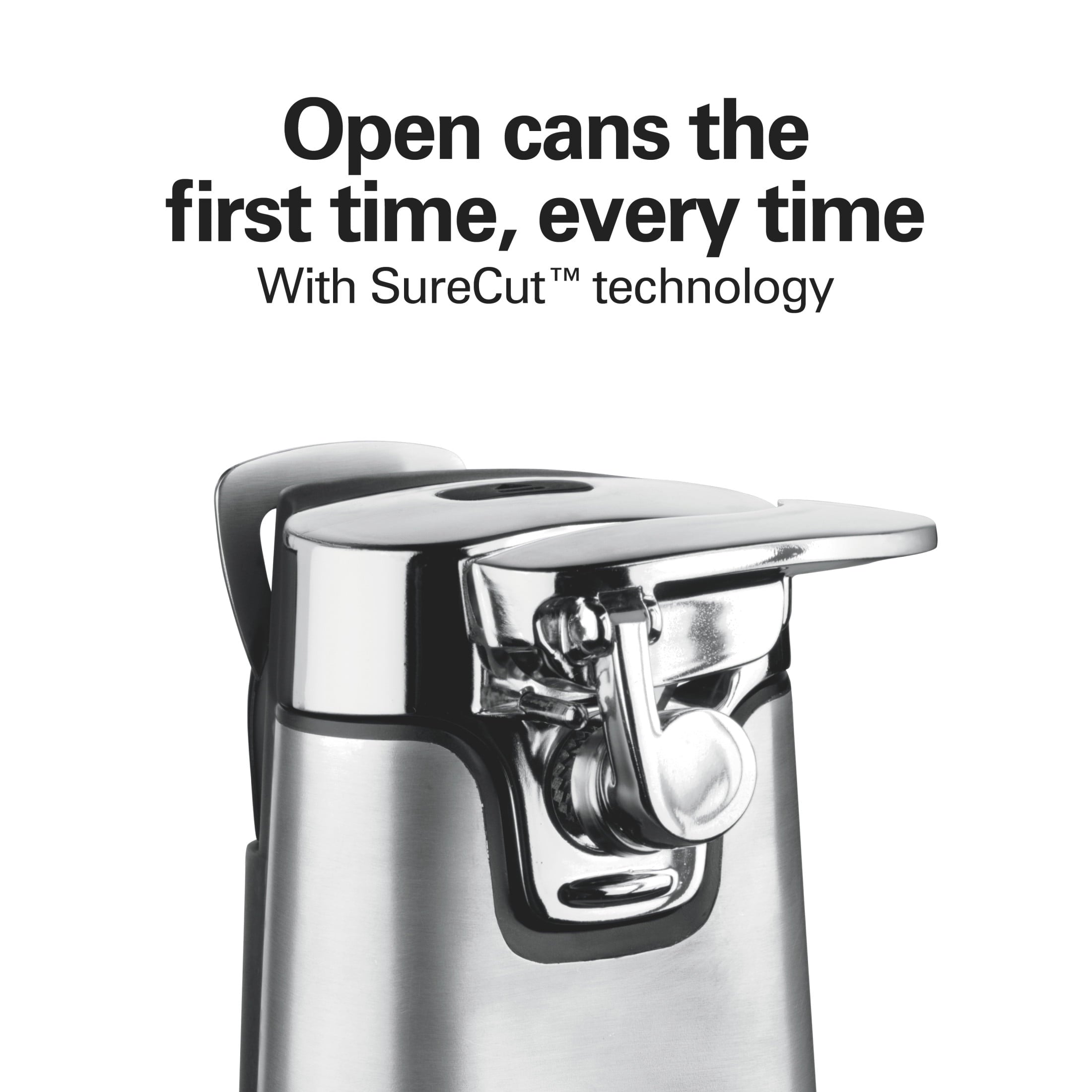SureCut Automatic Electric Can Opener with Multi Tool, Stainless Steel - Image 3