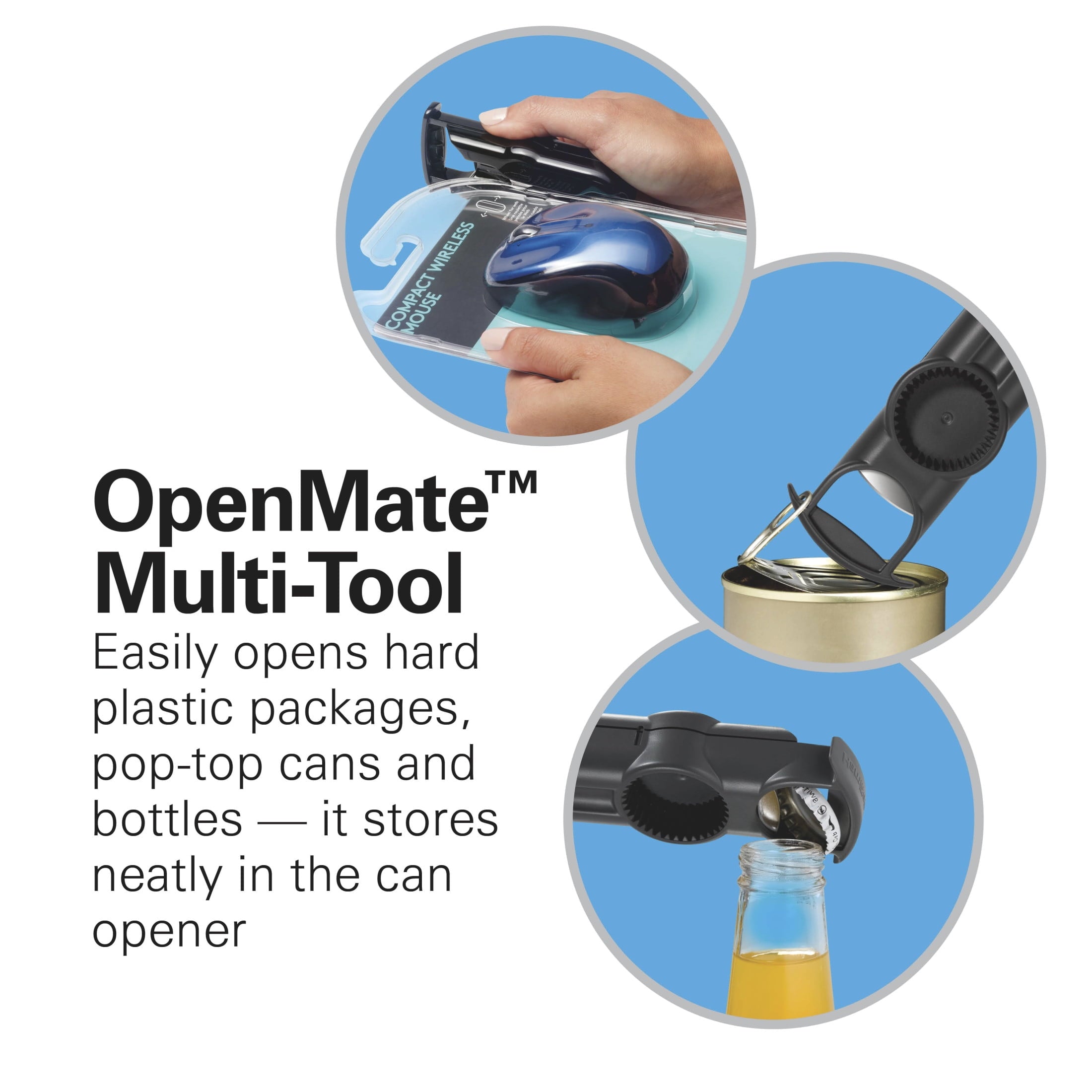 Openstation Automatic Electric Can Opener with Tools, Stainless Steel - Image 3