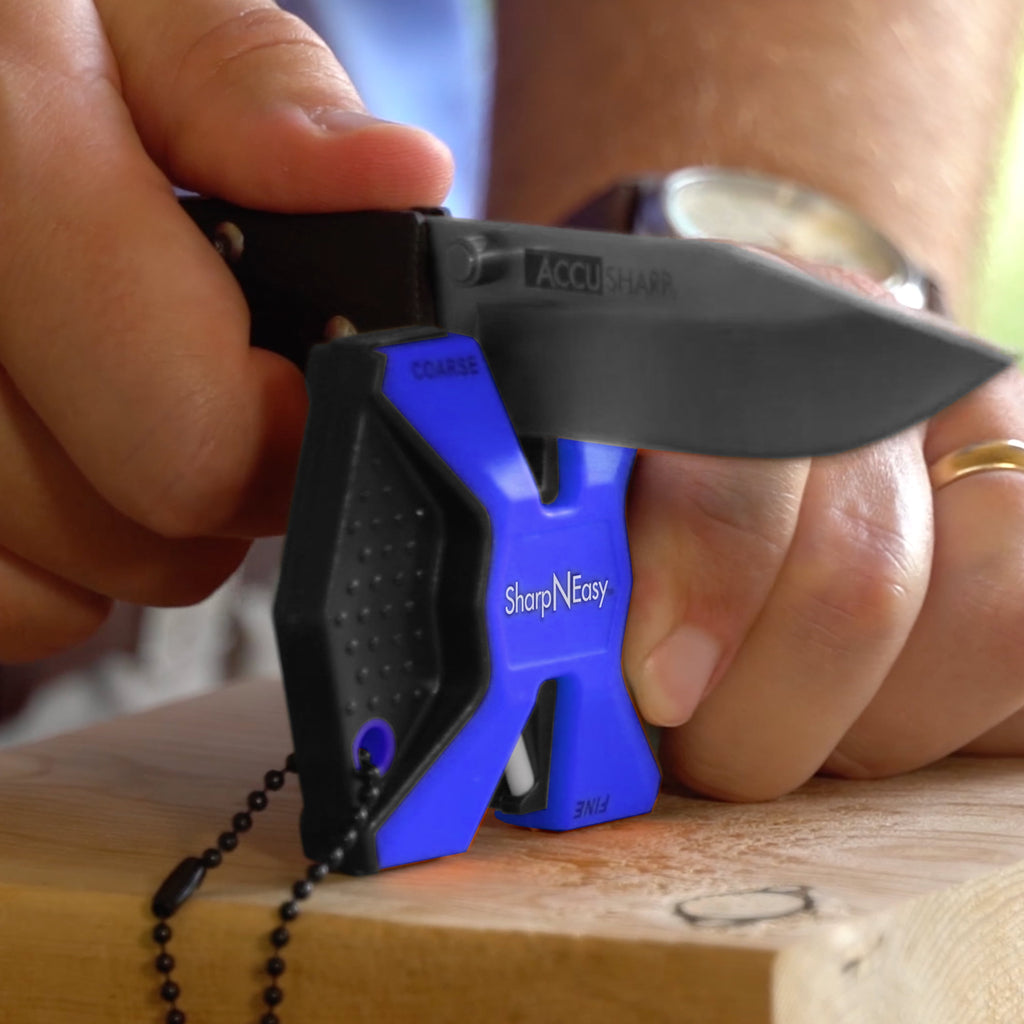 SharpNEasy Two Step Sharpener with Coarse and Fine Rods. 2 Stage sharpener by AccuSharp. - Image 3