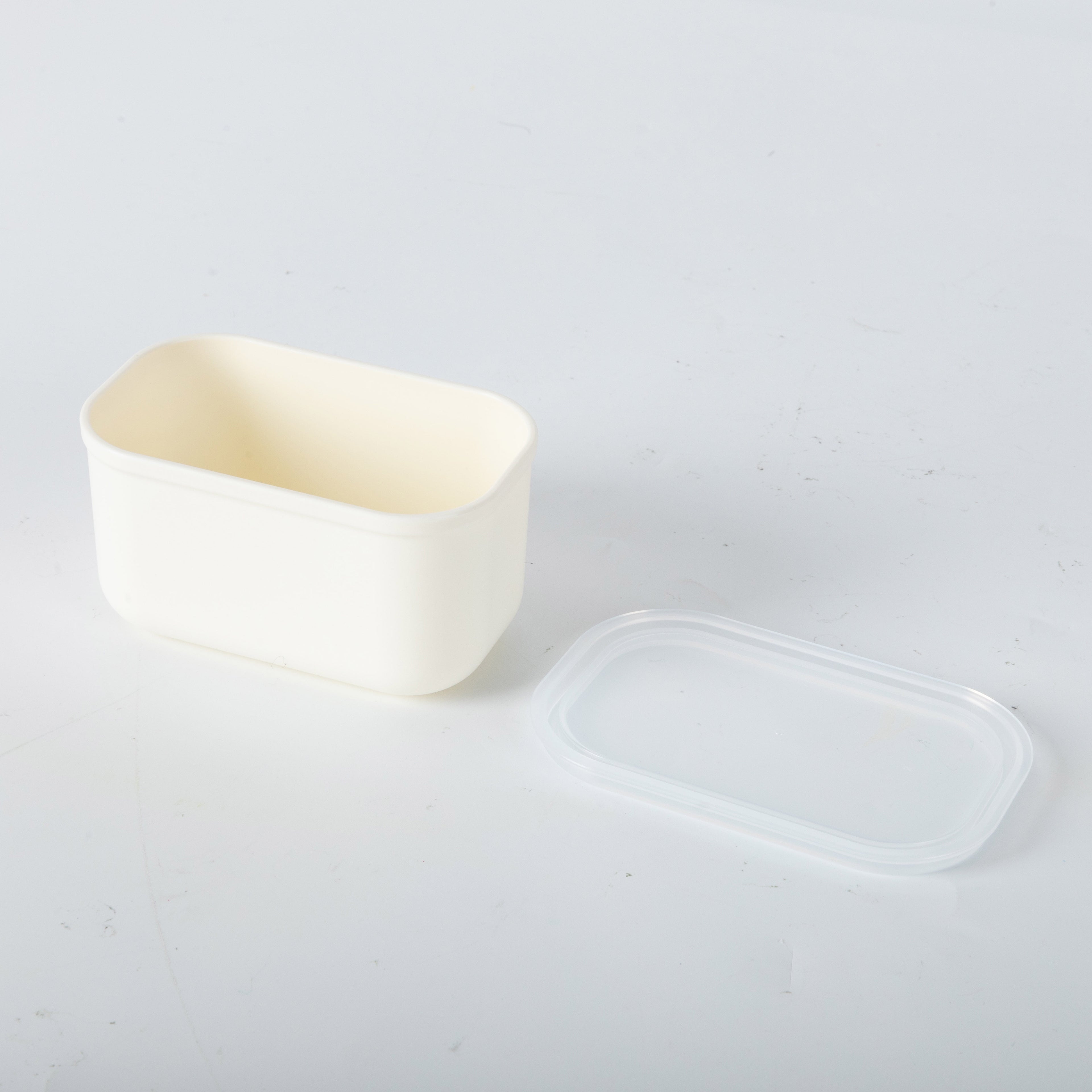Mainstays Snackle Box, Lunch & Snack Container with lids, Plastic, Mini, 4 Compartment , White, Made for Portable Foo... - Image 6