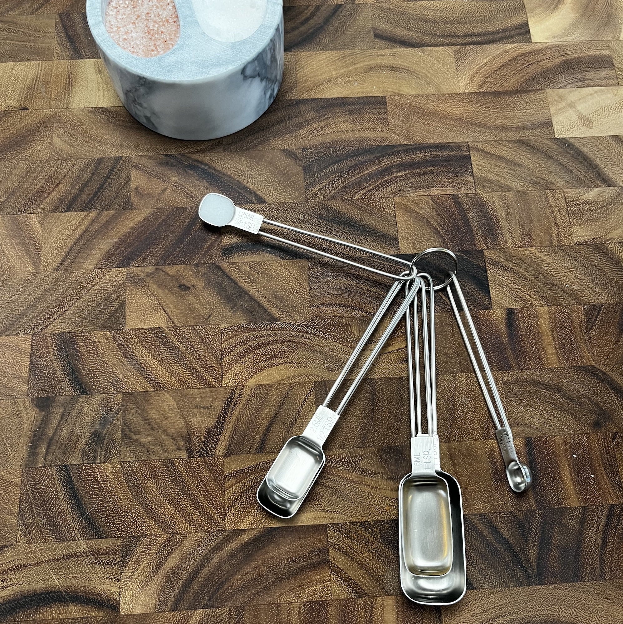 Fox Run Stainless Steel Measuring Cup and Spoon Set, 10 Different Sized Cups and Spoons - Image 3