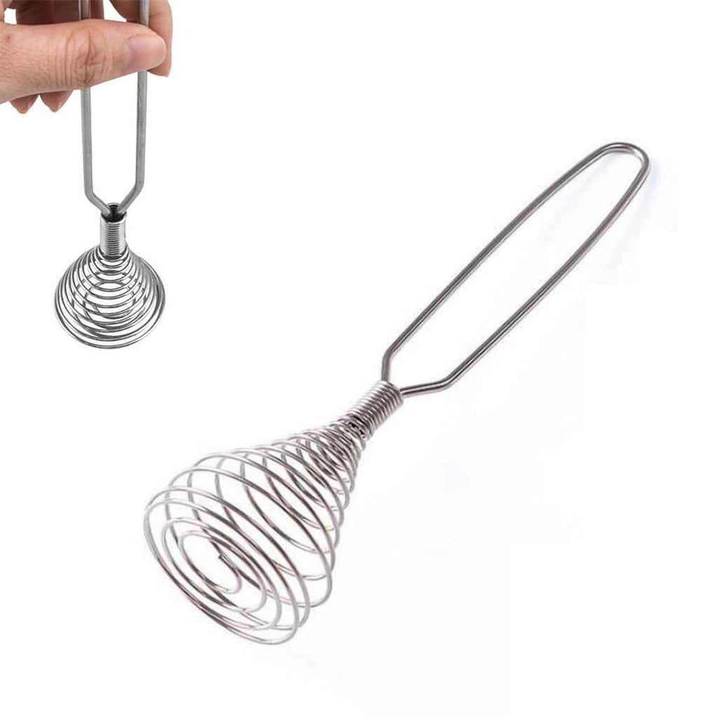 Spring Coil Whisk Wire Whip Cream Egg Beater Gravy Mixer Kitchen Cooking Tool - Image 5