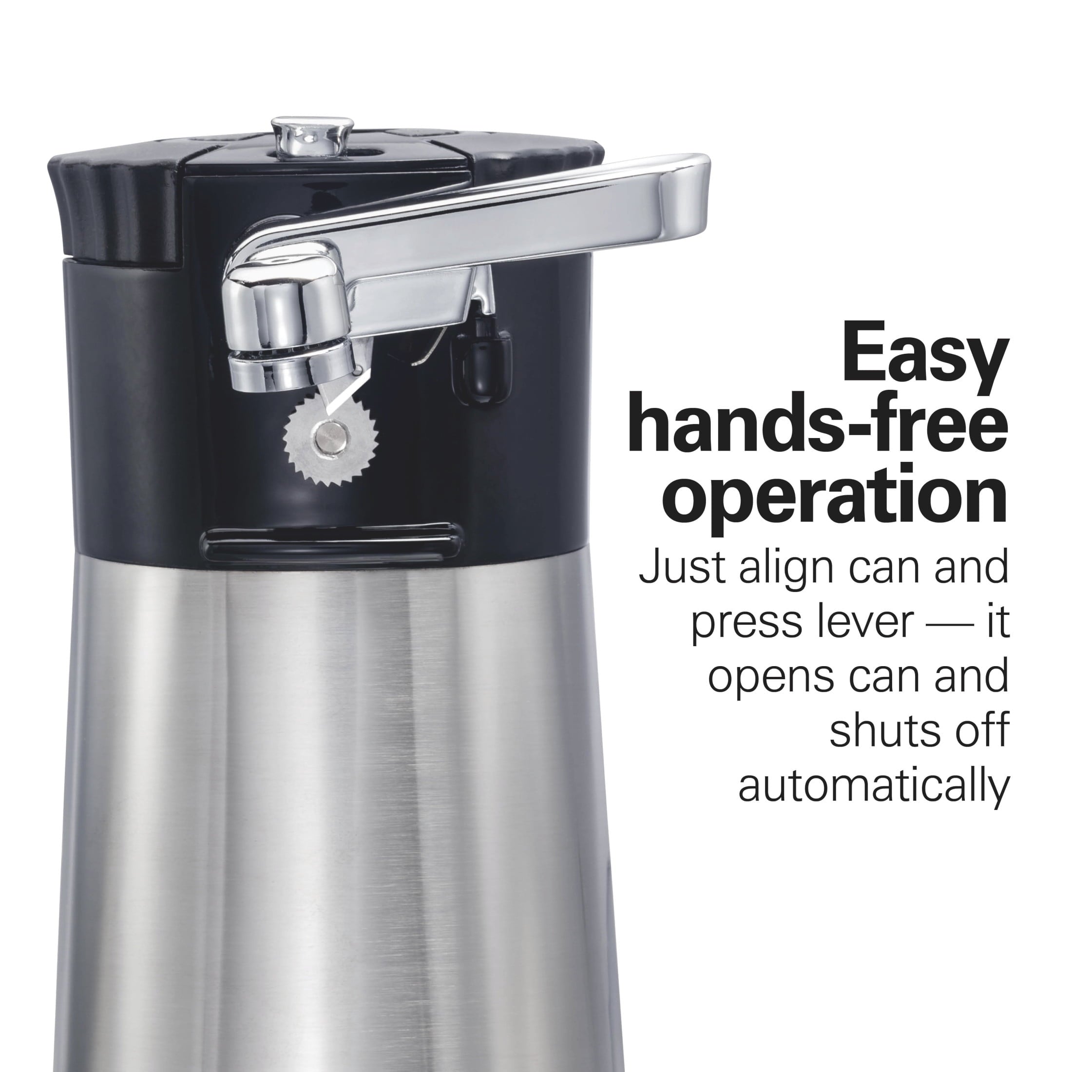 Openstation Automatic Electric Can Opener with Tools, Stainless Steel - Image 5