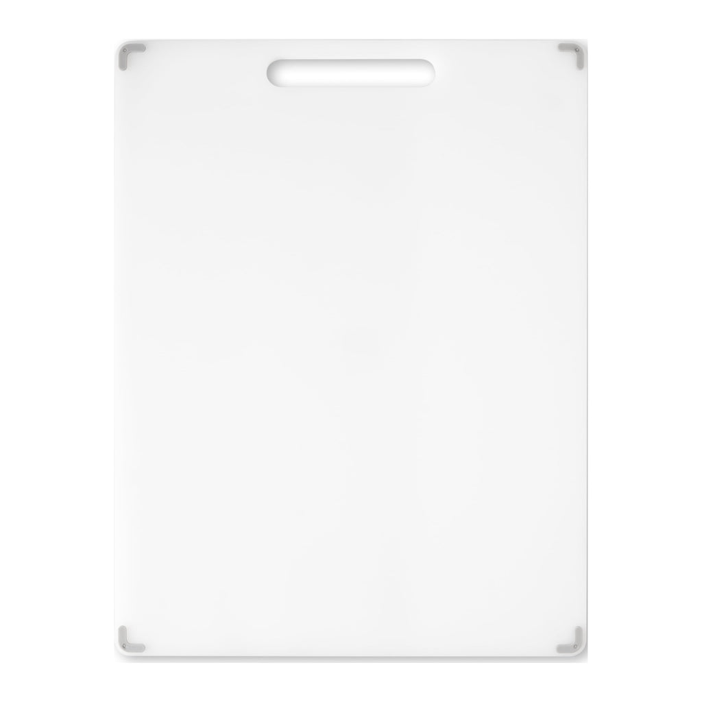 (3 pack) Mainstays 8.5"X11" Non-Slip Poly Cutting Board, White Color - Image 3