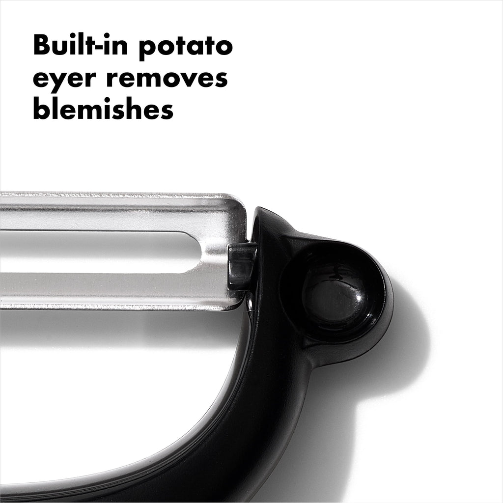 OXO Softworks Stainless Steel Blade Y Peeler, Black - Image 5