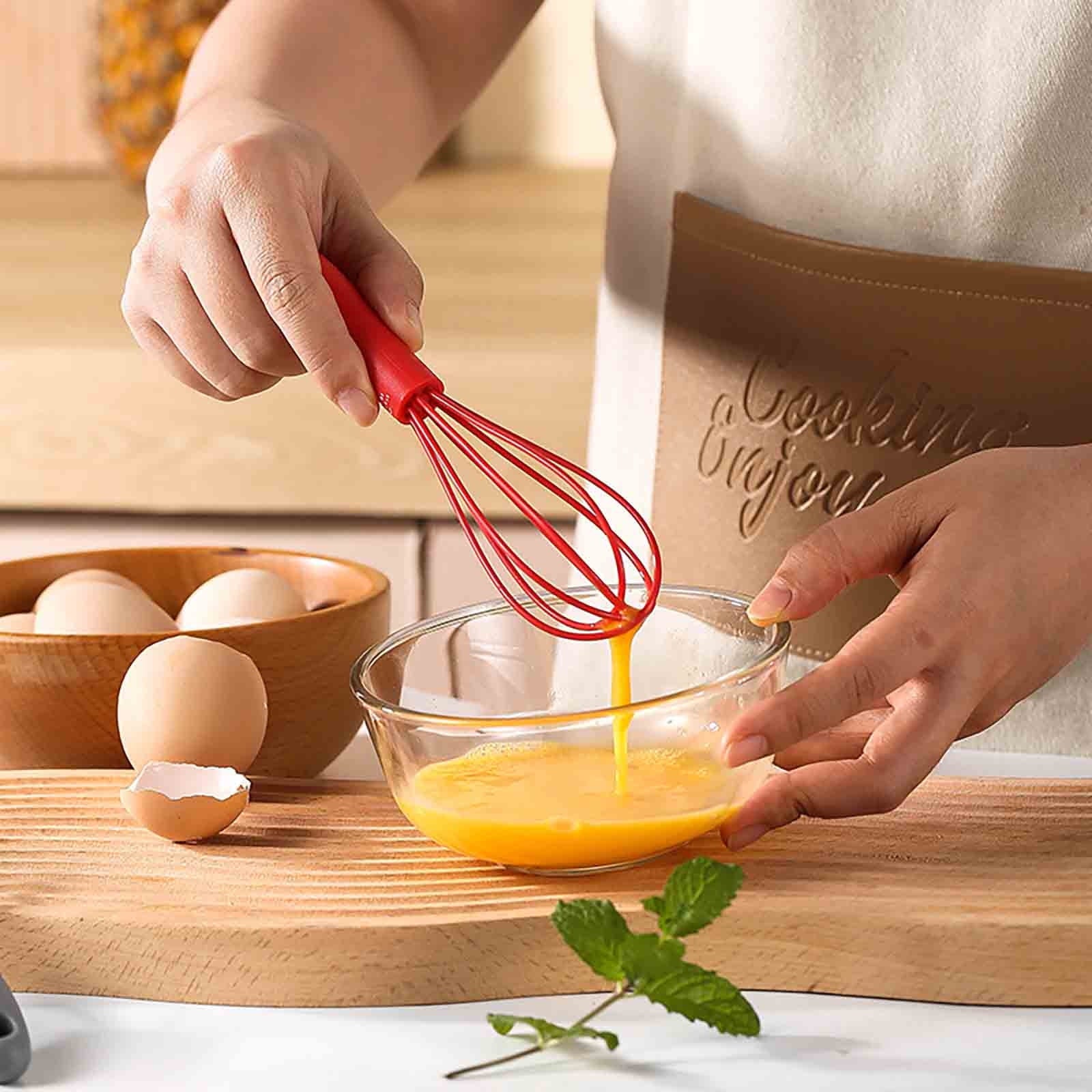 KQJQS Stainless Steel 6" Mini Whisk, Sturdy Wire Kitchen Utensil for Whipping, Mixing, and Combining Batters & Dry In... - Image 4