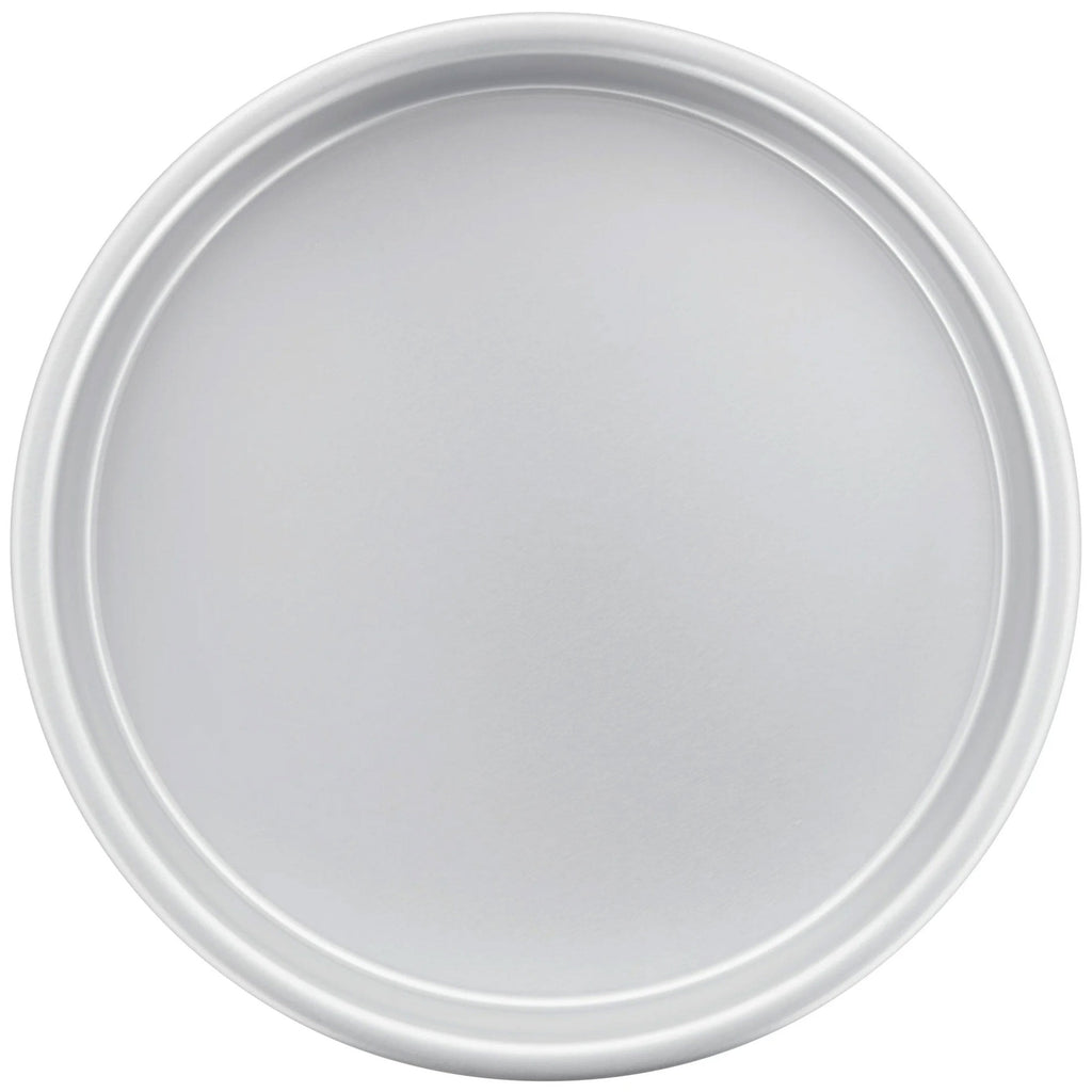 Wilton Aluminum 8" Round Cake Pan 2" Depth Layer Cake Baking Pan, Packaging May Vary - Image 2