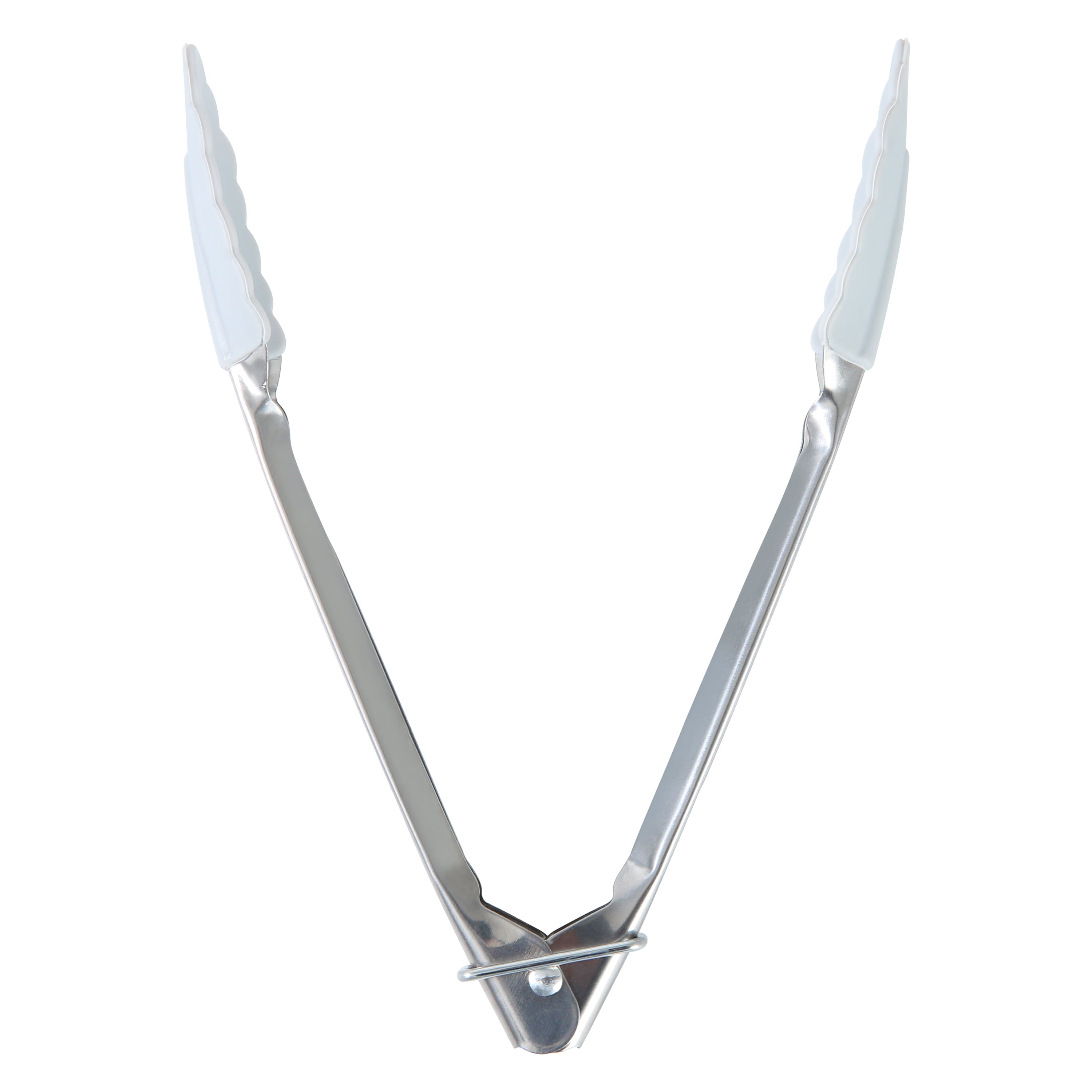 Mainstays Stainless Steel and Silicone Mini Food Tongs Grey - Image 4