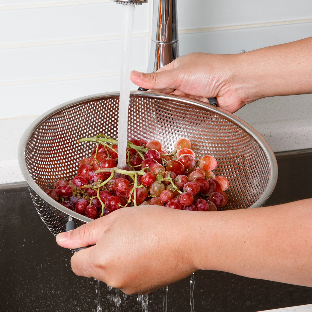 PrepSolutions 5 Qt Stainless Steel Colander - Image 4