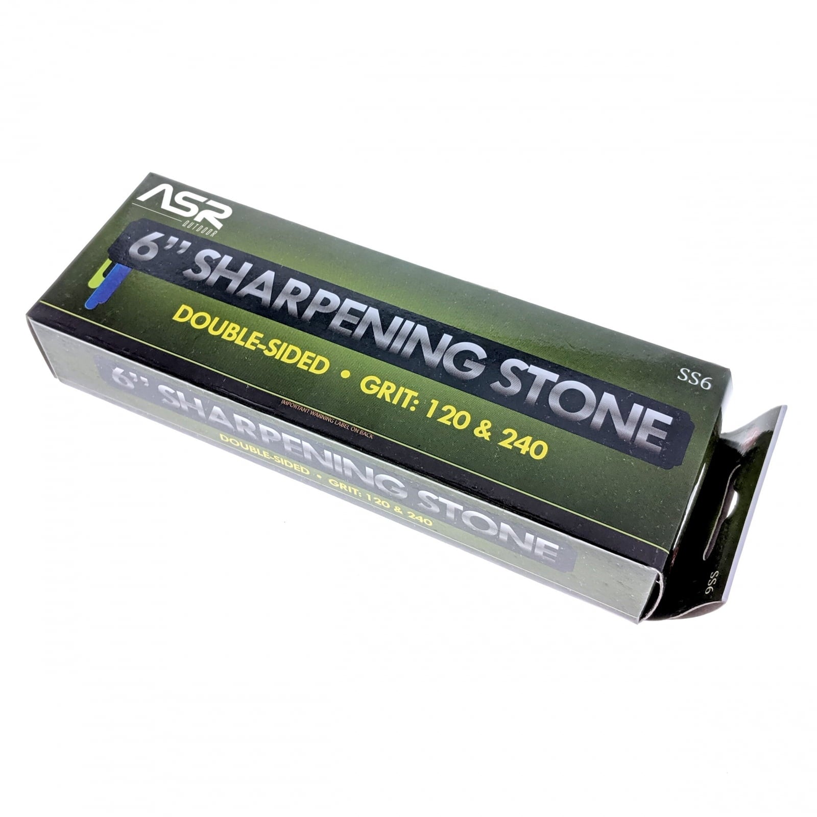 6" 2 Sided Knife Blade Sharpener Sharpening Stone for Kitchen - Image 3