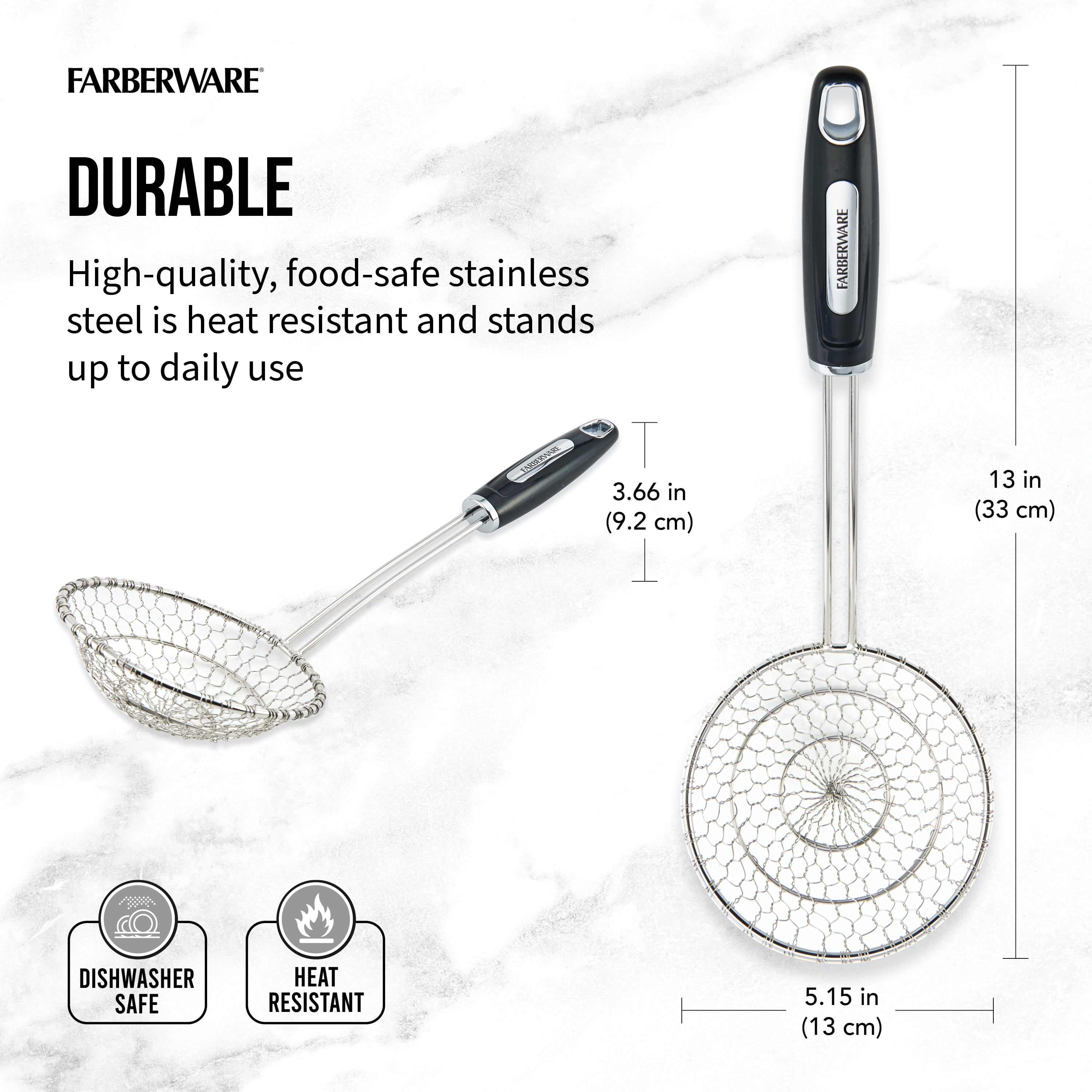 Professional Stainless Steel All Purpose Strainer - Image 4