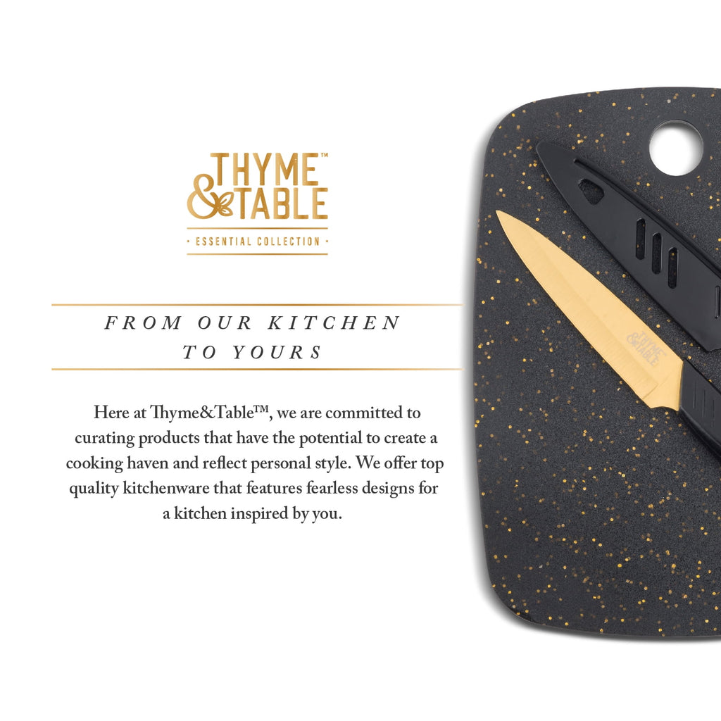Thyme & Table Bar Board with Knife, 2-Piece Set - Image 6