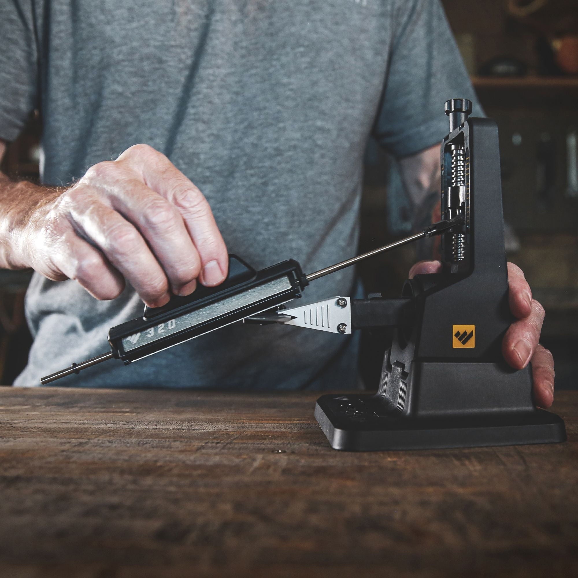 Work Sharp Precision Adjust Knife Sharpener Kit, Sharpens All Pocket and Kitchen Knives with ease & control - Image 3