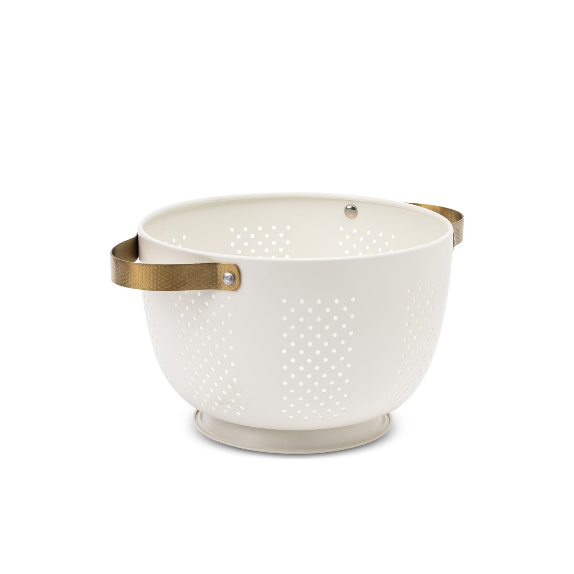 Thyme & Table Cream and Gold Colander - Image 2