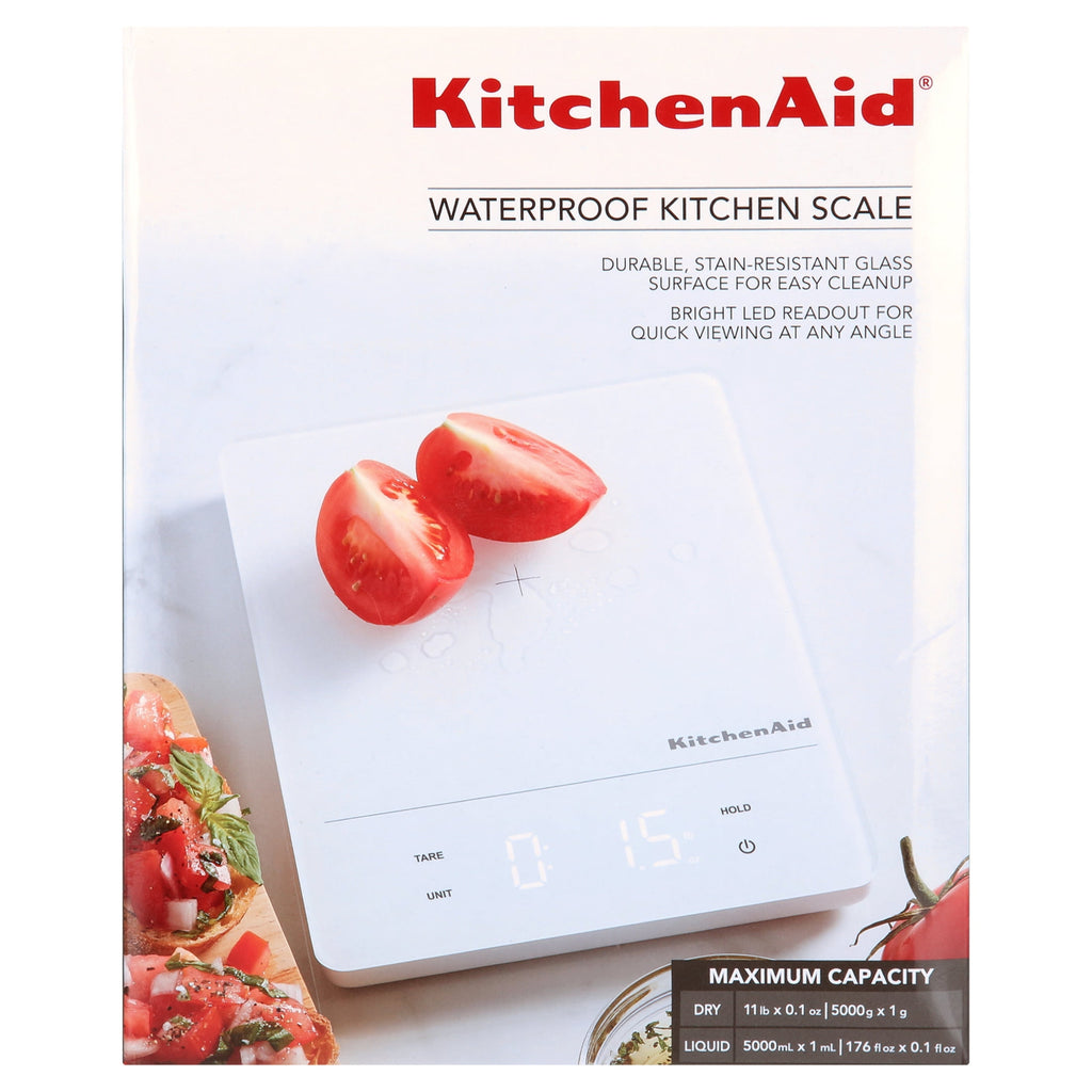 11LB Waterproof Kitchen Scale White - Image 2