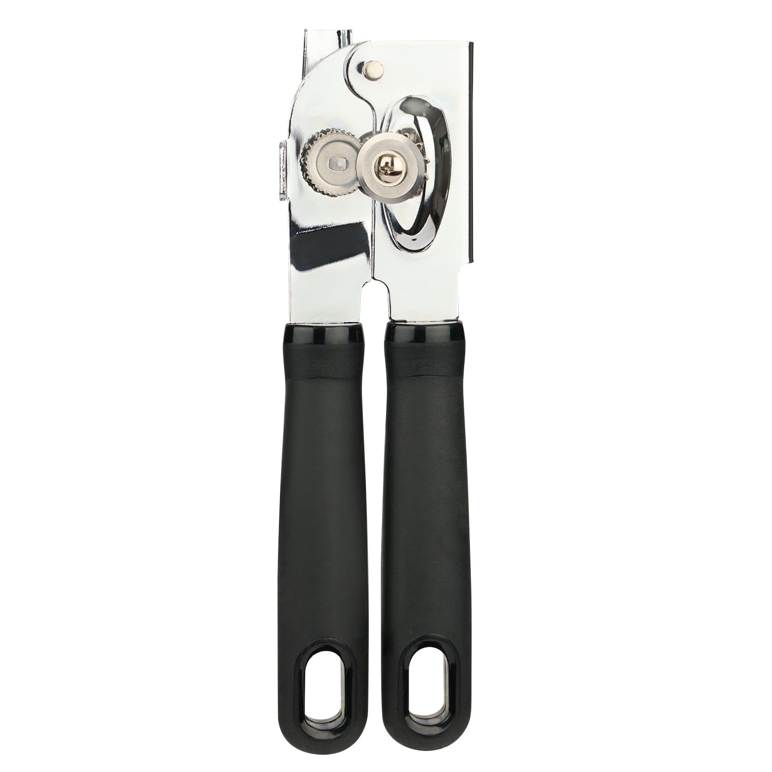 Mainstays Stainless Steel Comfort Cushion Handle Grip Can Opener, Black - Image 2