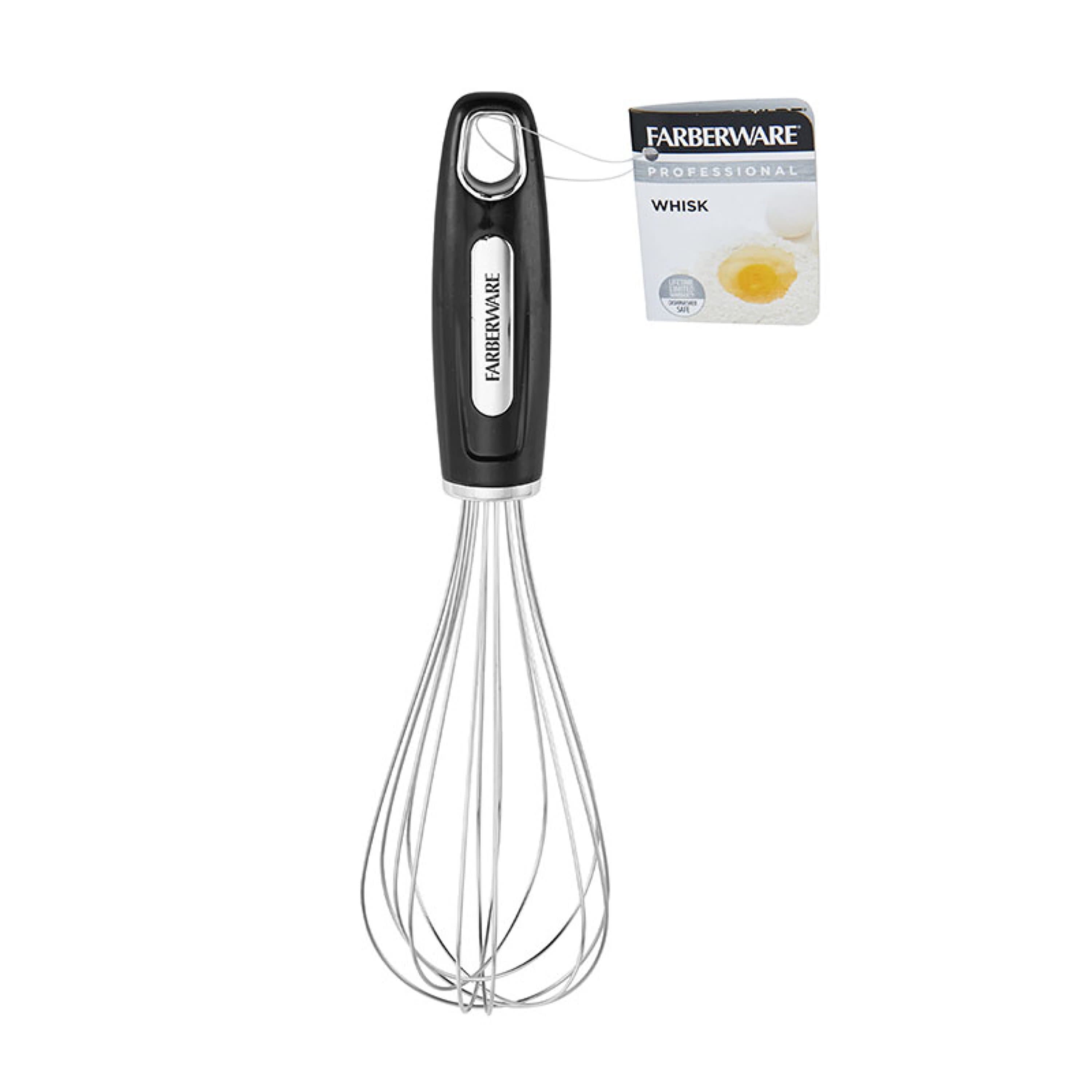 Professional Metal Whisk with Black Handle - Image 6