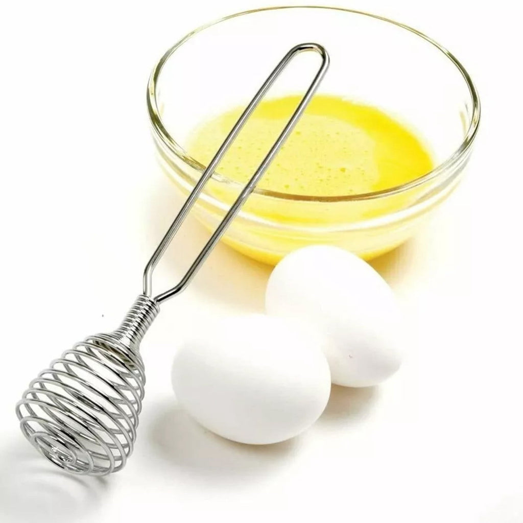 Jngnaor Stainless Steel Spring Coil Whisk Wire Whip Cream Egg Beater Gravy Cream Hand Mixer Kitchen Tool Accessories ... - Image 2
