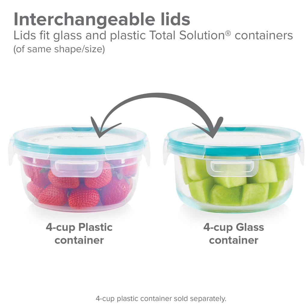 Snapware Total Solution Glass Storage Set, 10 Piece - Image 6