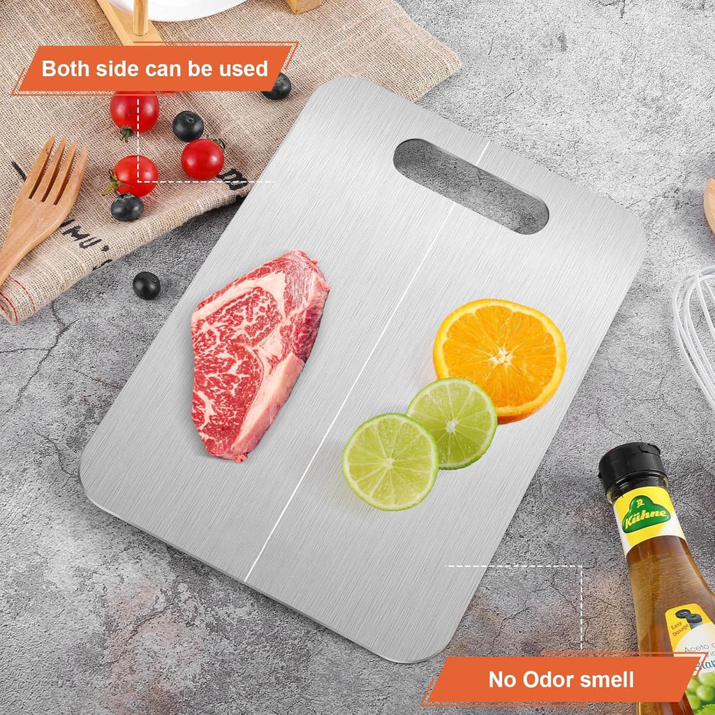 Titanium Cutting Board-3 pack Titanium Cutting Boards for Kitchen/Double Sided Titanium Cutting Mat-D - Image 5