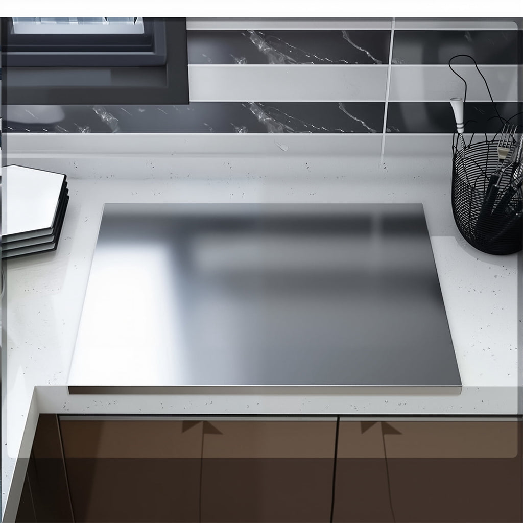 Stainless Steel Cutting Boards 15.75"x 11.8" Cutting Boards for Kitchen, Suitable for Meat, Fruits, Vegetables - Image 6
