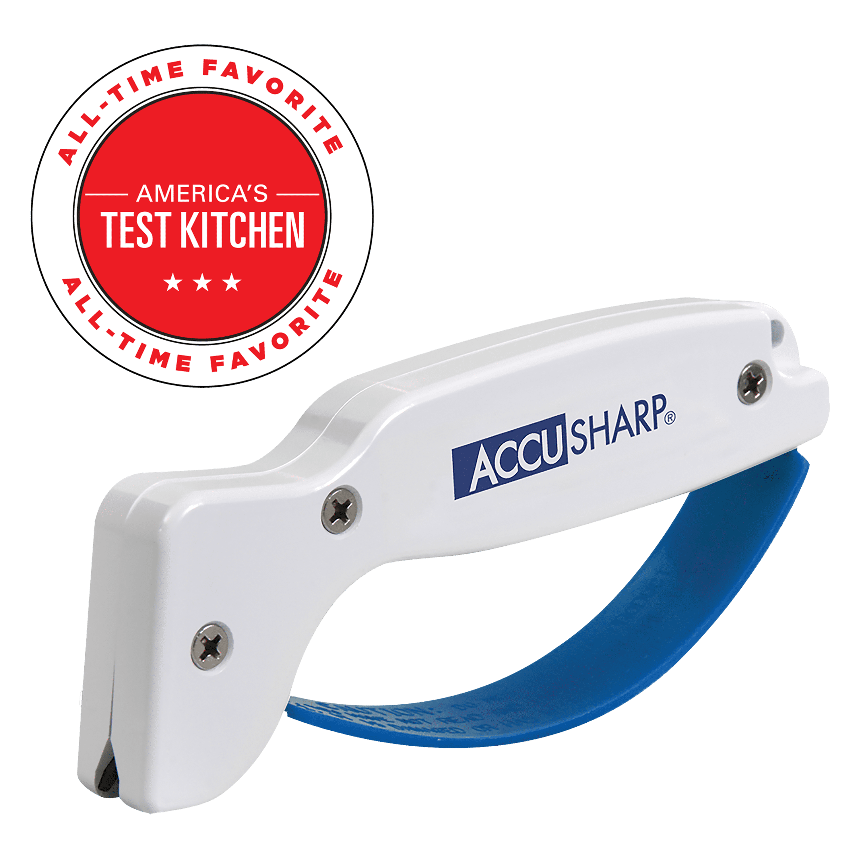 AccuSharp Knife and Tool Sharpener 070C with Diamond Honed Tungsten Carbide.