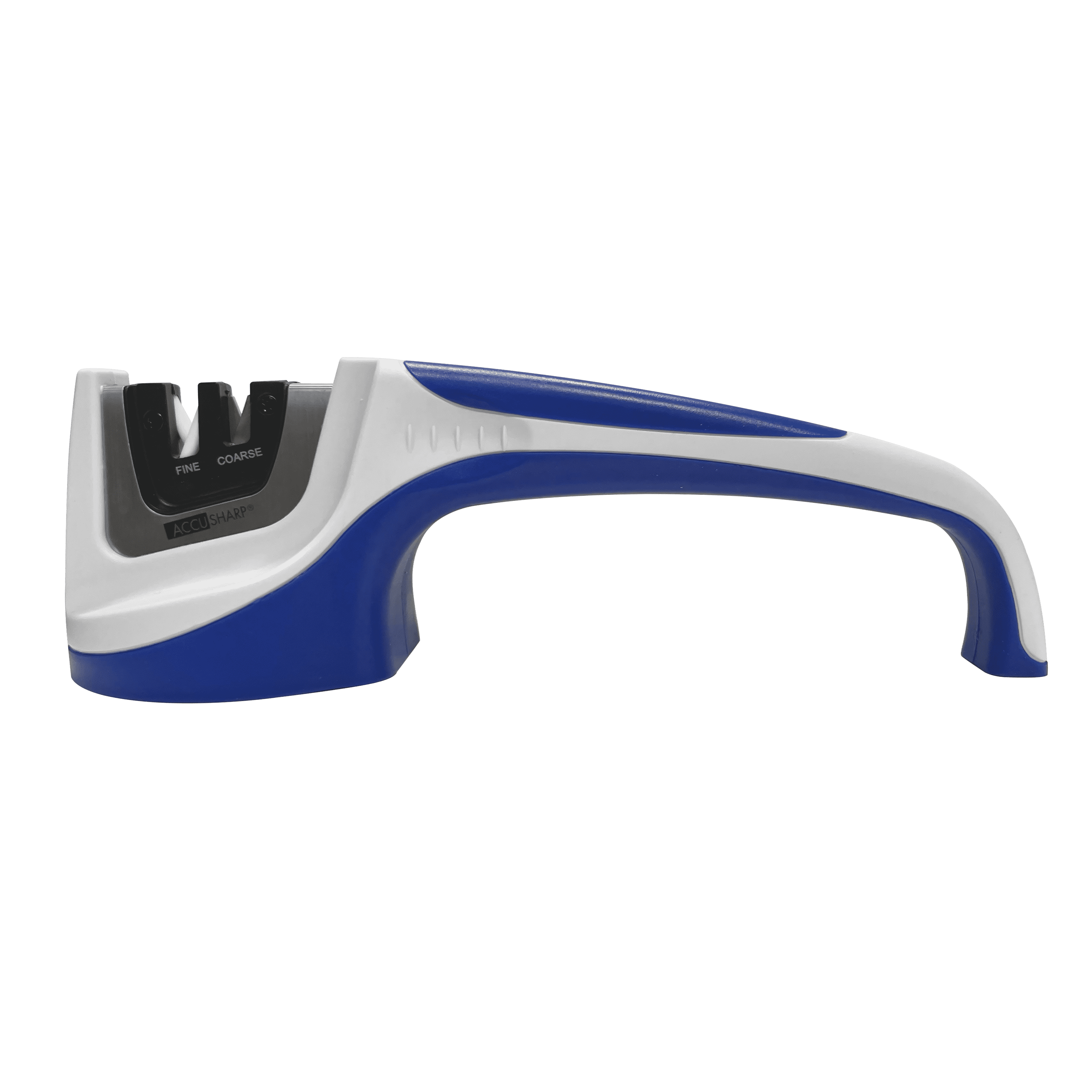 AccuSharp Pull Through Knife Sharpener with Tungsten Carbide Blades; Two-Stage Sharpener