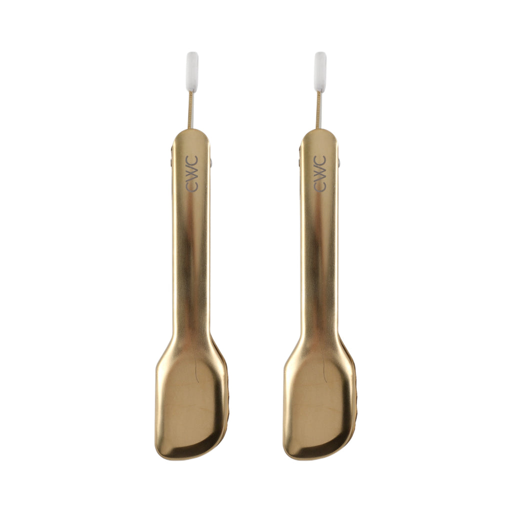 2-Piece Mini Tongs Compact & Durable