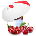 EEEkit Auto Electric Can Opener for Seniors with Arthritis, Smooth Edge, Hands Free, Battery Operated, Red