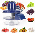Automatic Grape Peeler Machine, Electric Garlic & Cherry Tomato Peeler Skin Remover Tool for Small Fruits, Effortless...