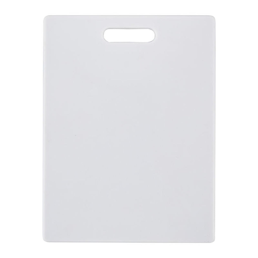 11-inch x 14-inch Poly Kitchen Cutting Board White